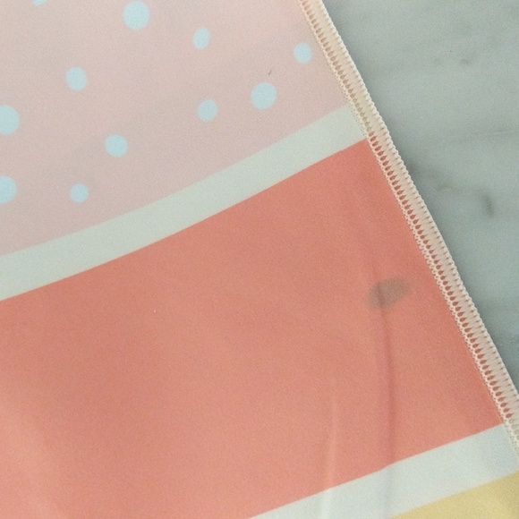 NWOT Somer Side Rainbow Pastel - Sand Free Beach Towel - Picture 8 of 11